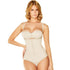 GERTRUDE 002376 | Women's Strapless Thong Body Shaper | Tummy Control Shapewear / Latex