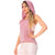 ALEJANDRA 930023 | Women's Pink Sleeveless Hooded Tank Top | Light Microfiber