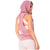 ALEJANDRA 930023 | Women's Pink Sleeveless Hooded Tank Top | Light Microfiber