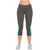 Flexmee 944101 Mid Rise Capri Leggings for Women | Supplex - Pal Negocio