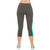 Flexmee 944101 Mid Rise Capri Leggings for Women | Supplex - Pal Negocio