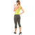 Flexmee 944210 Liberty Mid Rise Capri Leggings for Women | Supplex - Pal Negocio