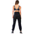 EUGENIA 952054 | High-Waisted Black Joggers for Women