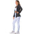 MELBA 980010 | See-Through Gray Sports Jacket for Women