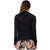 MARTINA 980010 | See-Through Black Sports Jacket for Women