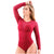 LT.Rose 20805 | Long Sleeves Round Neck Shaping Bodysuit for Women | Daily Use - Pal Negocio