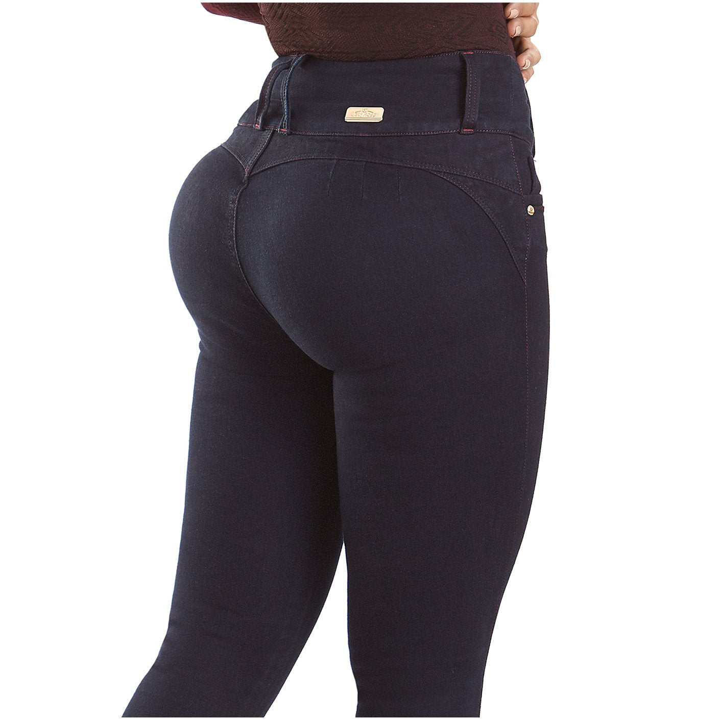 DRAXY 1322 Women Colombian Butt lifter Skinny Jeans – My Fajas