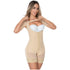 ROSA MYD0164 | Mid Thigh Bodysuit Body Shaper for Women / Powernet