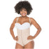 AGATA 418 | Strapless Butt Lifter Panty Bodysuit | Open-Bust Tummy Control Shapewear for Women | Powernet