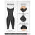 Fajas Salome 0516 | Post Surgery Postpartum Butt Lifter Full Bodysuit | Open Bust Knee Length Body Shaper for Women | Powernet - Pal Negocio