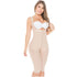 GRABIELA 520 | Open Bust Post Surgery Full Body Shaper for Women | Butt Lifter Knee Length Bodysuit | Powernet