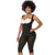 Fajas Salome 0520 | Open Bust Post Surgery Full Body Shaper for Women | Butt Lifter Knee Length Bodysuit | Powernet - Pal Negocio