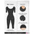 Fajas Salome 0525 | Post Surgery Bodysuit Full Body Shaper for Women | Tummy Control Butt Lifter Knee Length Shapewear with Sleeves | Powernet  - Pal Negocio